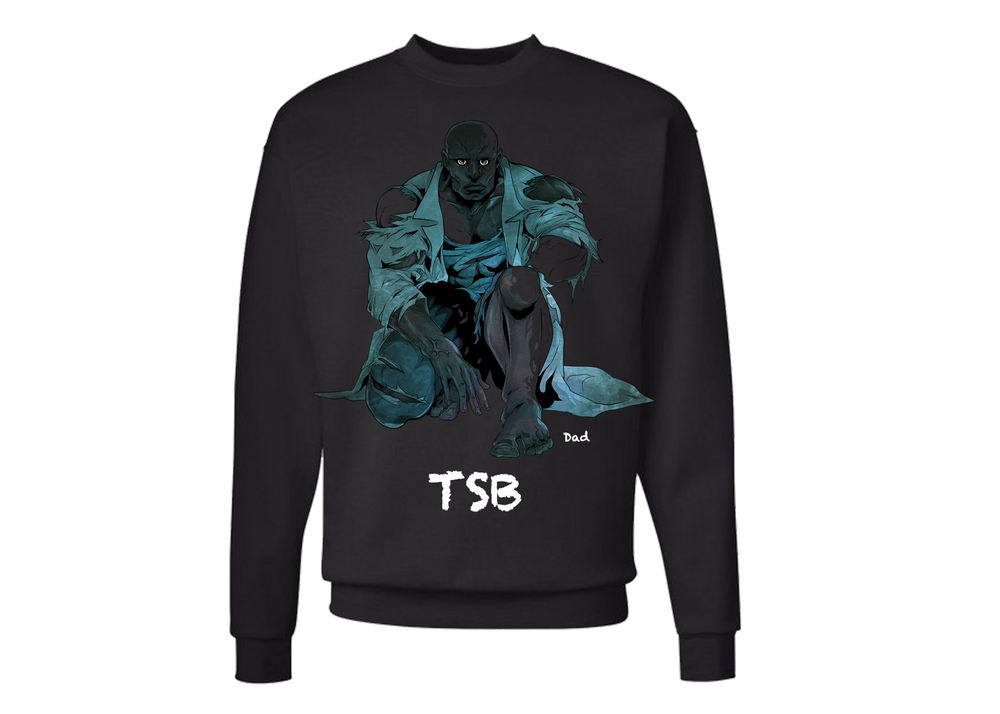 Dad Pose Sweatshirt - Black