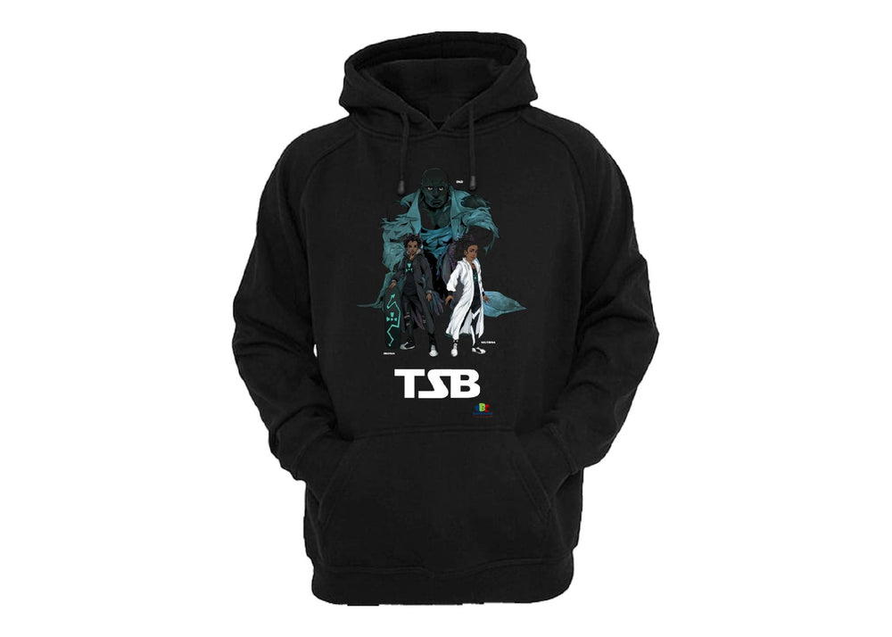 Family Pose Hoodie - Black