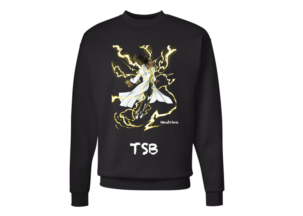 Neutrina Powered Sweatshirt - Black